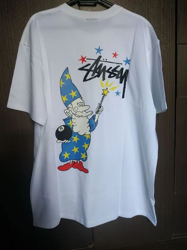camiseta stussy mago