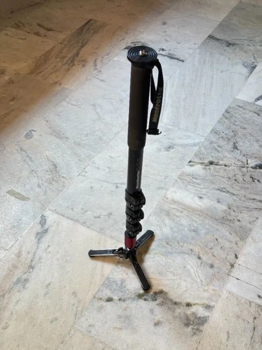 MONOPÉ MANFROTTO - ESTABILIDADE E PRATICIDADE PARA SUA FOTOGRAFIA