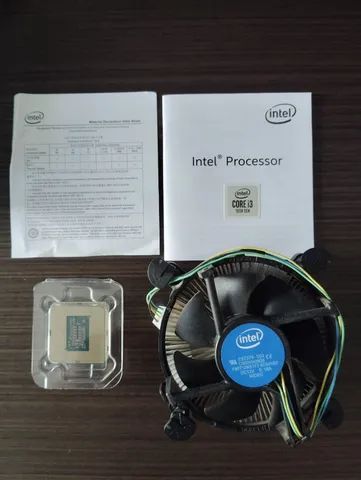 Processador Intel Core i3 10100F 3.60GHz (4.30GHz Turbo), 10ª Geração, 4- Cores 8-Threads