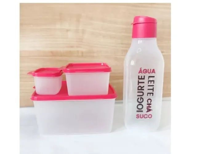 Tupperware Kit 3 Basic Line + Eco Tupper 1 Litro - Foto 3