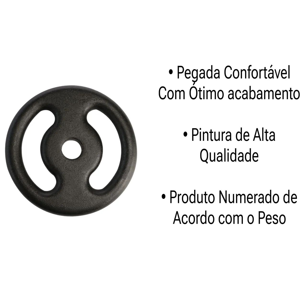 Anilhas de Ferro 3kg (4unidades) - Foto 4