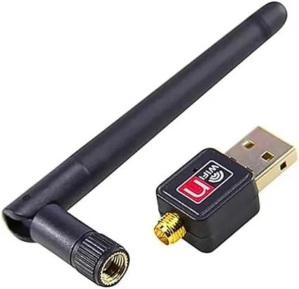 Adaptador USB Wireless Wi-fi Band 1.800Mbps Rede 2462MHz/2.0 Ethernet