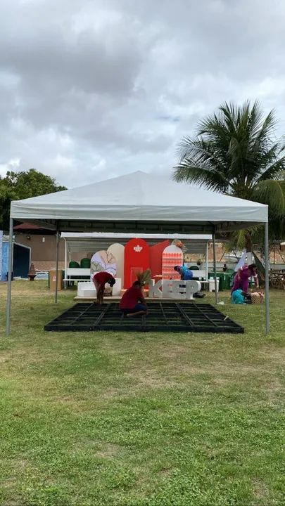 Aluguel mensal tenda 5x5 e diária 