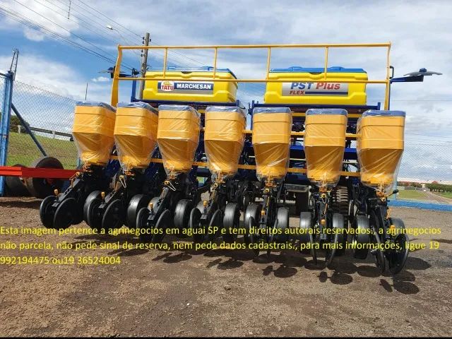Plantadeira nova por preço de ocasião, tatu pst plus flex 7 linhas pantografica  - Foto 4