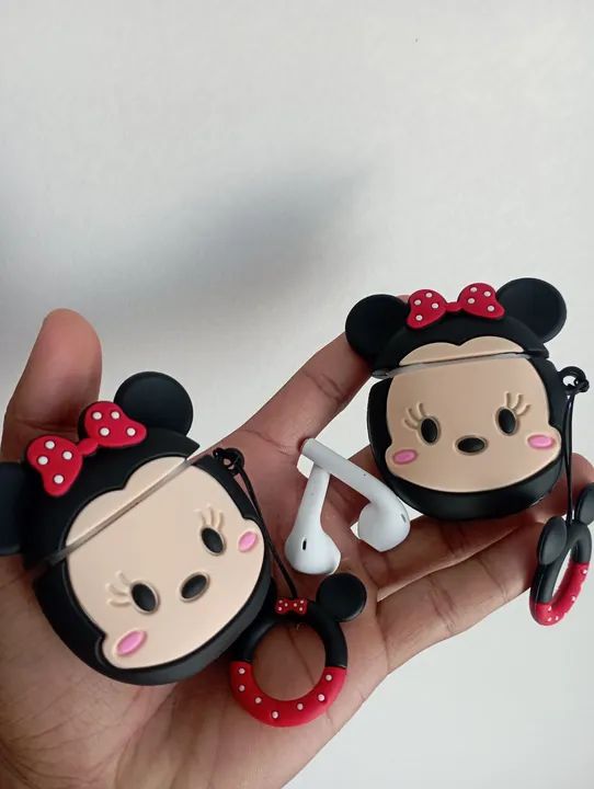 Fone de ouvido bluetooth i12 + Case de Personagens Minnie Disponível  - Foto 4