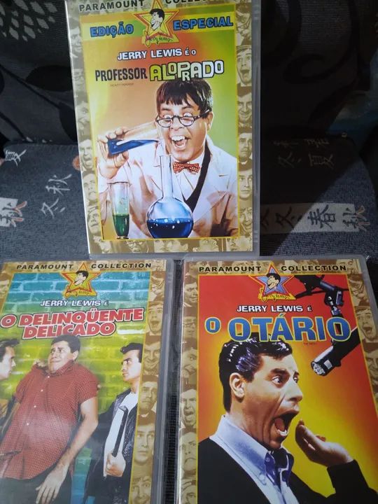 Dvd Box Jerry Lewis Paramount colection 