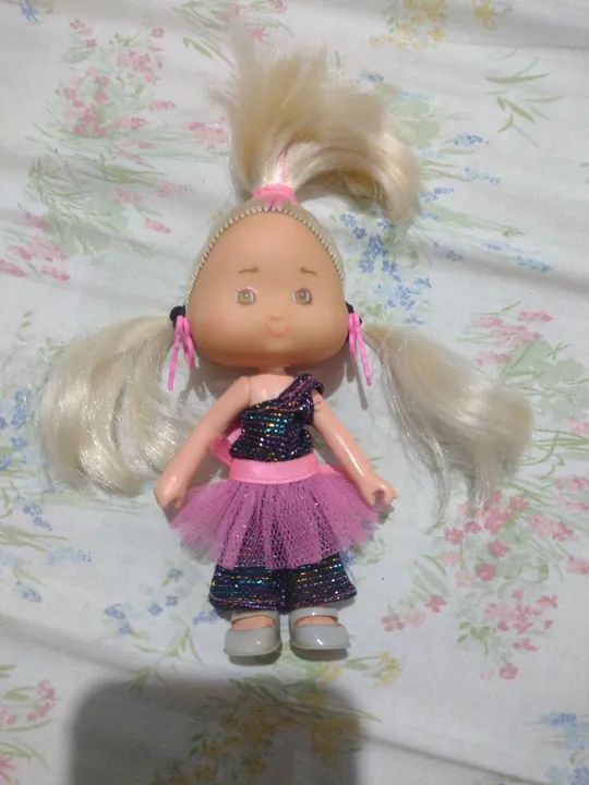 Boneca Moranguinho anos 80 Estrela