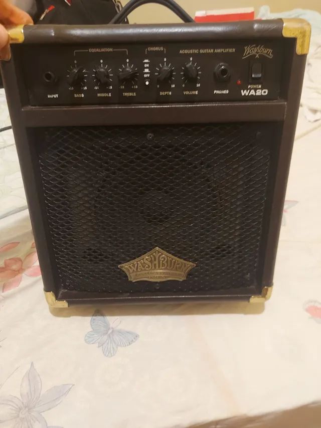 Amplificador de violão acústico washburn WA20 importado do USA