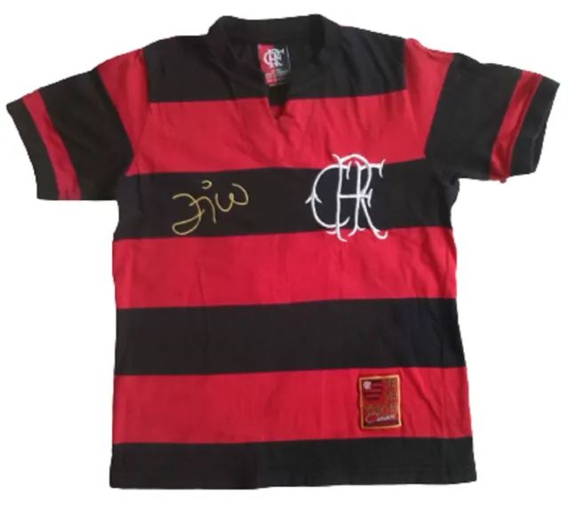 camisa Flamengo P Zico + BRiNDE