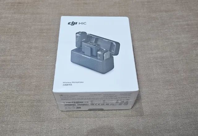 Microfine sem Fio Dji Mic Kit Transmissão 250m, bateria 15h, Original DJI, Novo Lacrado - Foto 2