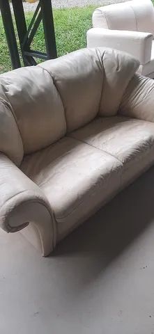 Sofá Bege 2 lugares - Foto 2