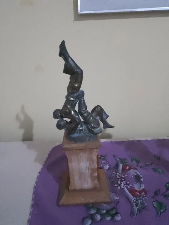 Troféu antigo de judô de 1966 - Foto 2