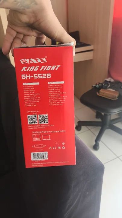Headset Gamer State King Fight 7.1 USB - Foto 3