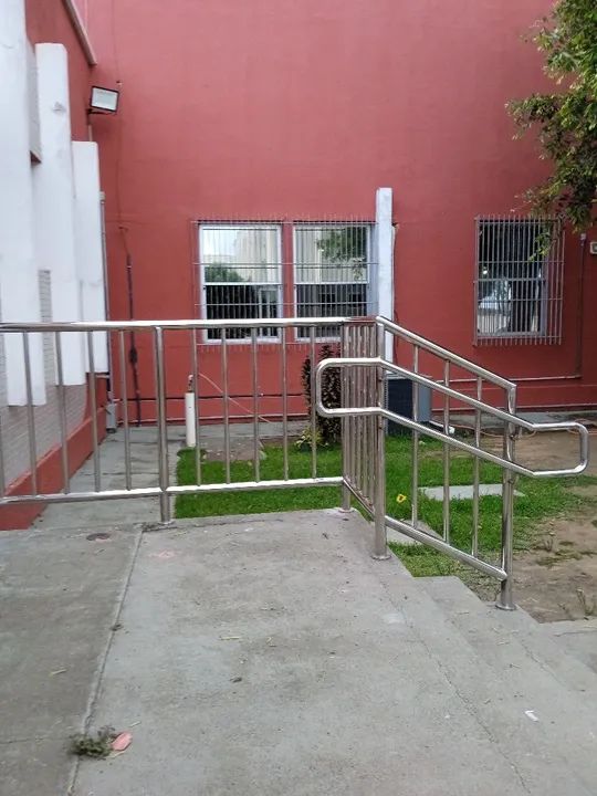 Corrimão e guarda corpo em aço inox