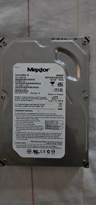 HD INTERNO PARA PS2 FAT SEM TESTE NO ESTADO - Foto 4