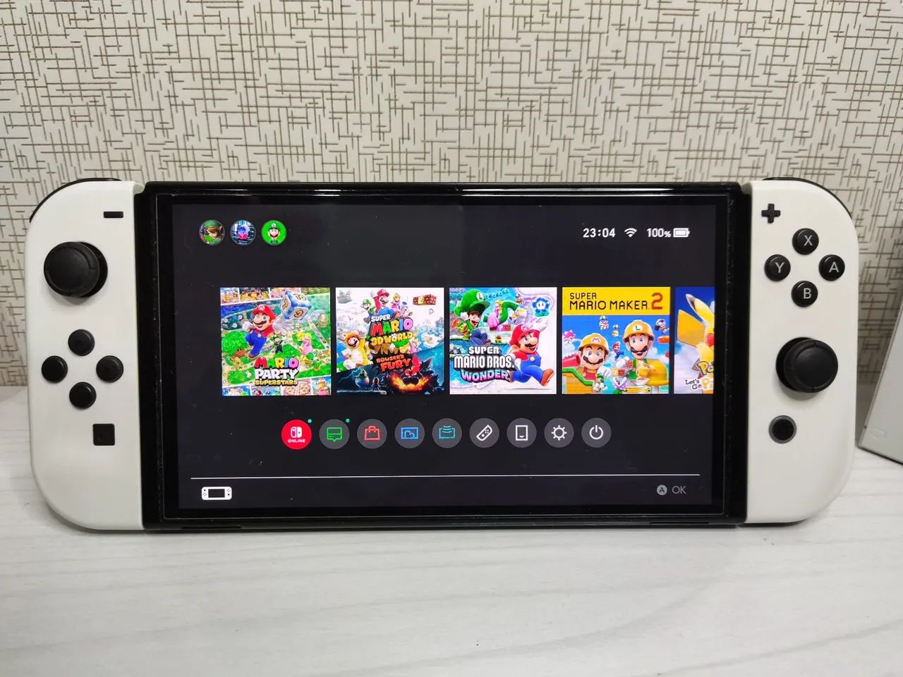 Nintendo Switch OLED desbloqueado + SD 128gb  - Foto 4