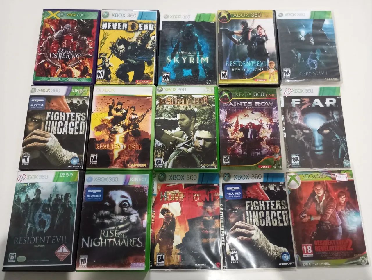 Jogos Pará Xbox 360 Destravados Só Clássicos Diversos títulos