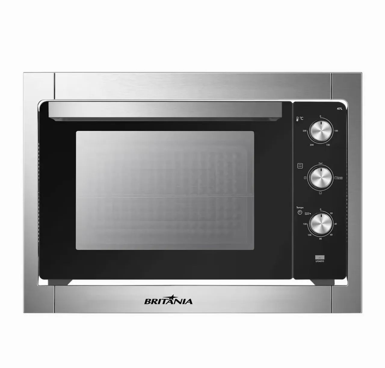 Britânia BFE47P Forno De Embutir Elétrico 47L Aço Inox 220V