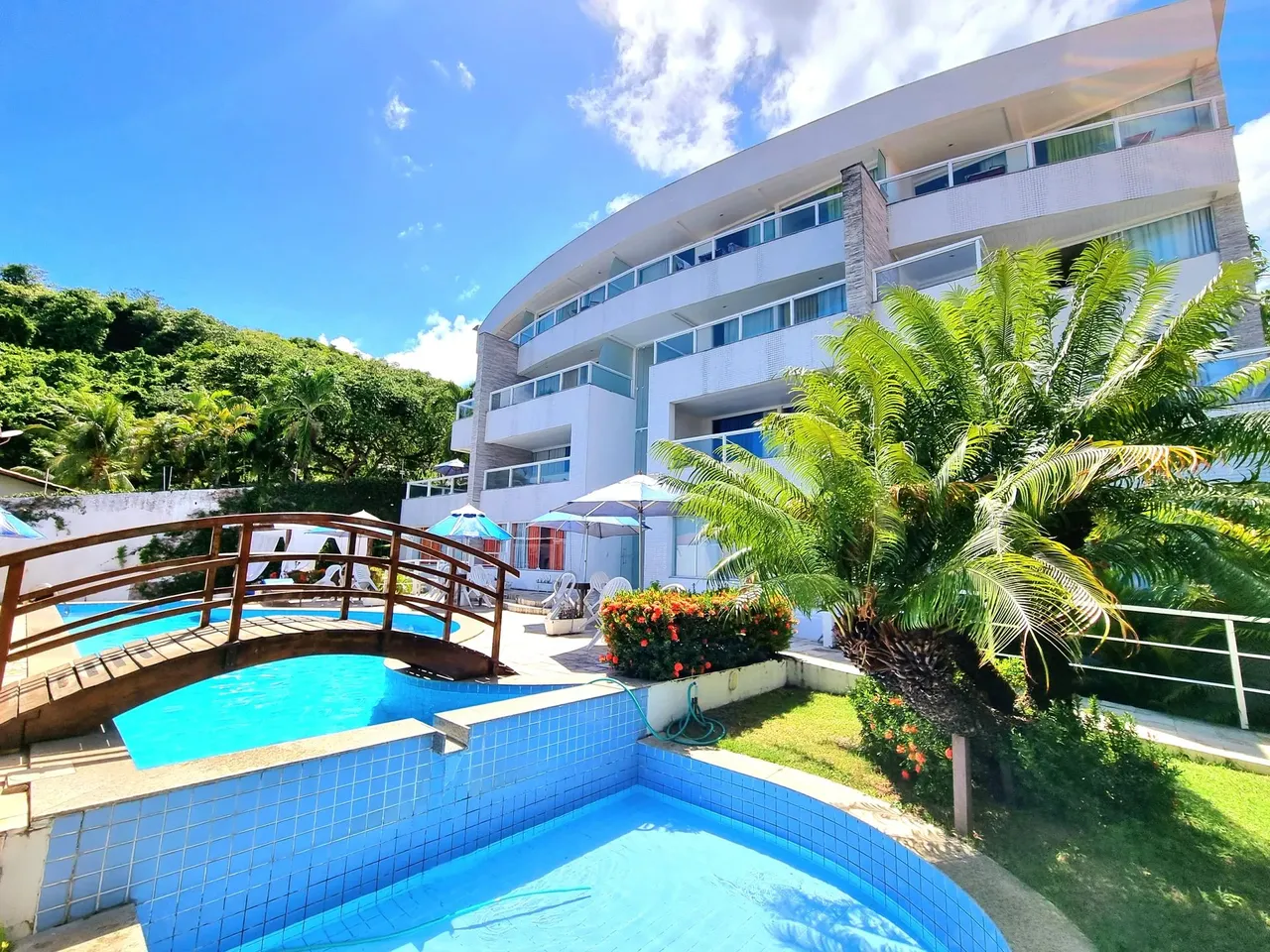 Lindo flat mobiliado em Ponta Negra, próximo ao Morro do Careca