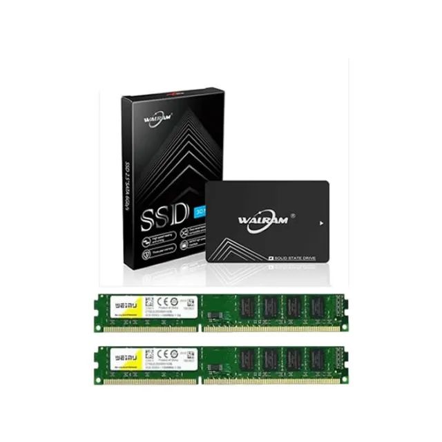 Kit 8gb Memoria para pc Ddr3 1333mhz + Ssd 128gb