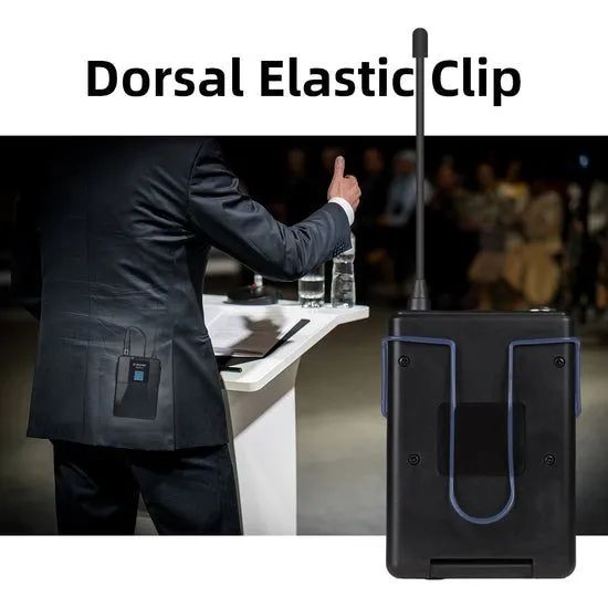 Sistema Duplo Microfone Headset Sem Fio G-MARK GLXD-4 - Foto 4