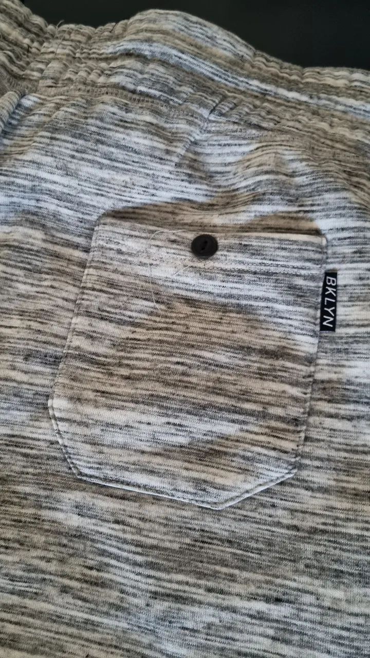 Calça Jogger de Moletom Brooklyn Masculina G Importada dos EUA - Foto 5