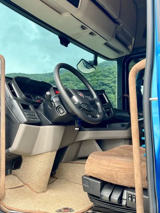 Scania R540 2021 6x4 Susp. Molas Unico Dono - Foto 11