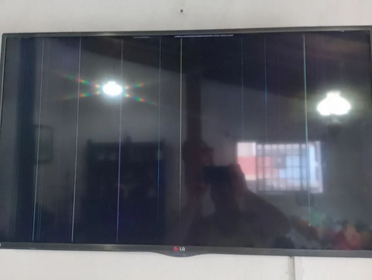 tv 42 polegadas lg placa de tela com defeito
