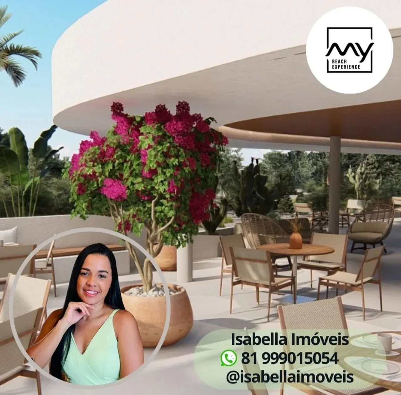 FLATS COM 90M²| MAIOR RESORT MURO ALTO - MY BEACH EXPERIENCE