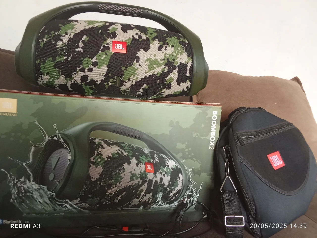JBL Boombox 2 Camuflada - Som Potente e Portátil