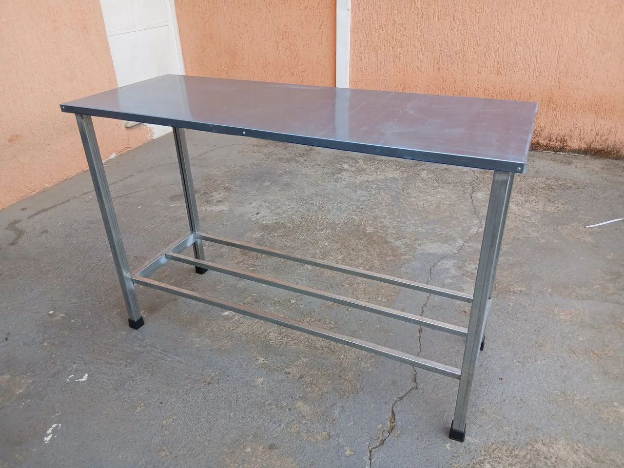 2 Mesas de aço inox nova - Foto 2