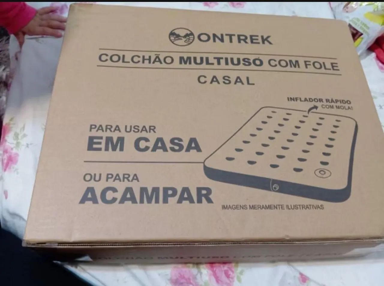 Colchão inflável casal 