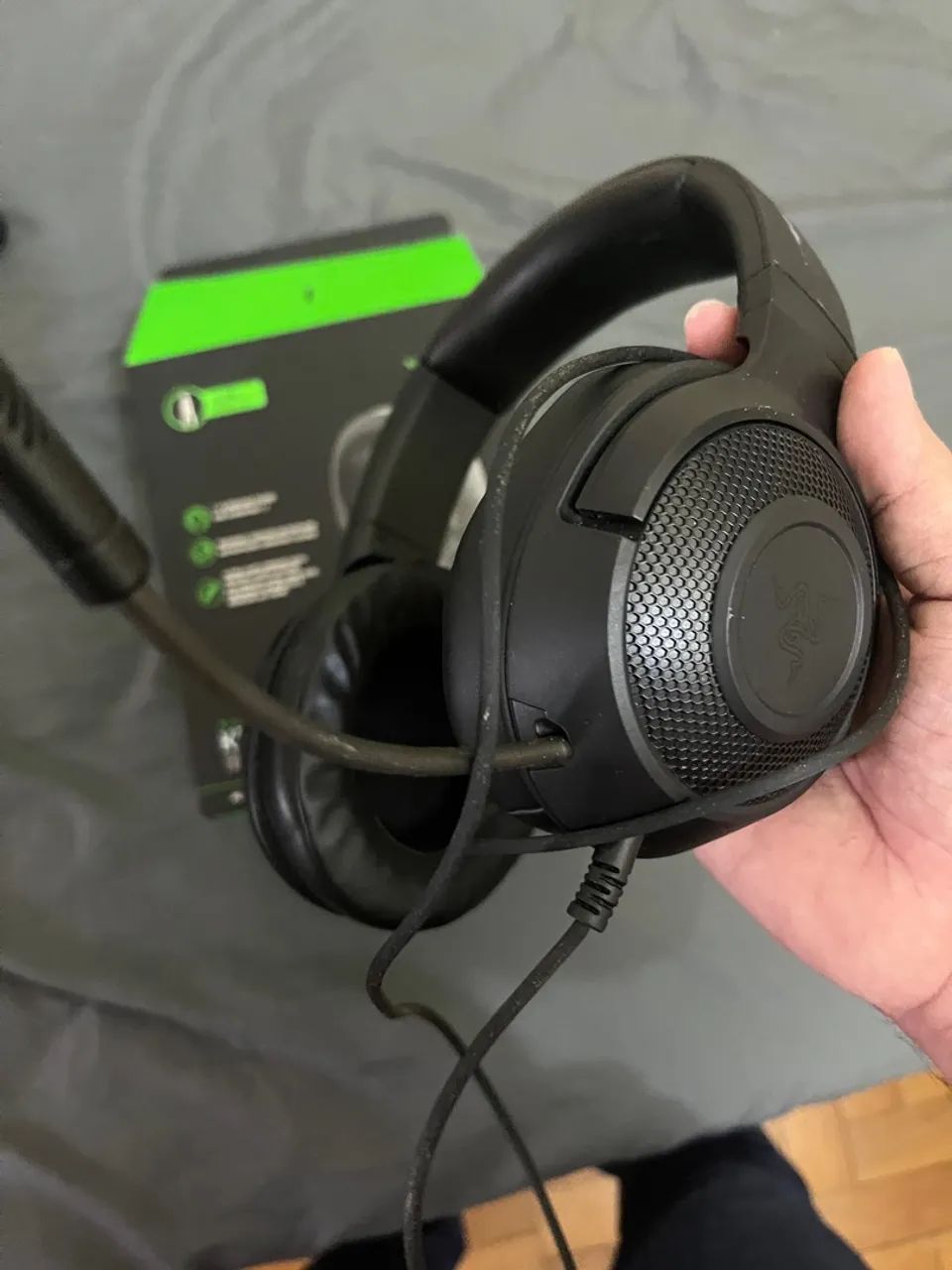 Razer Kraken X Lite usado poucas vezes, em perfeito estado  - Foto 4