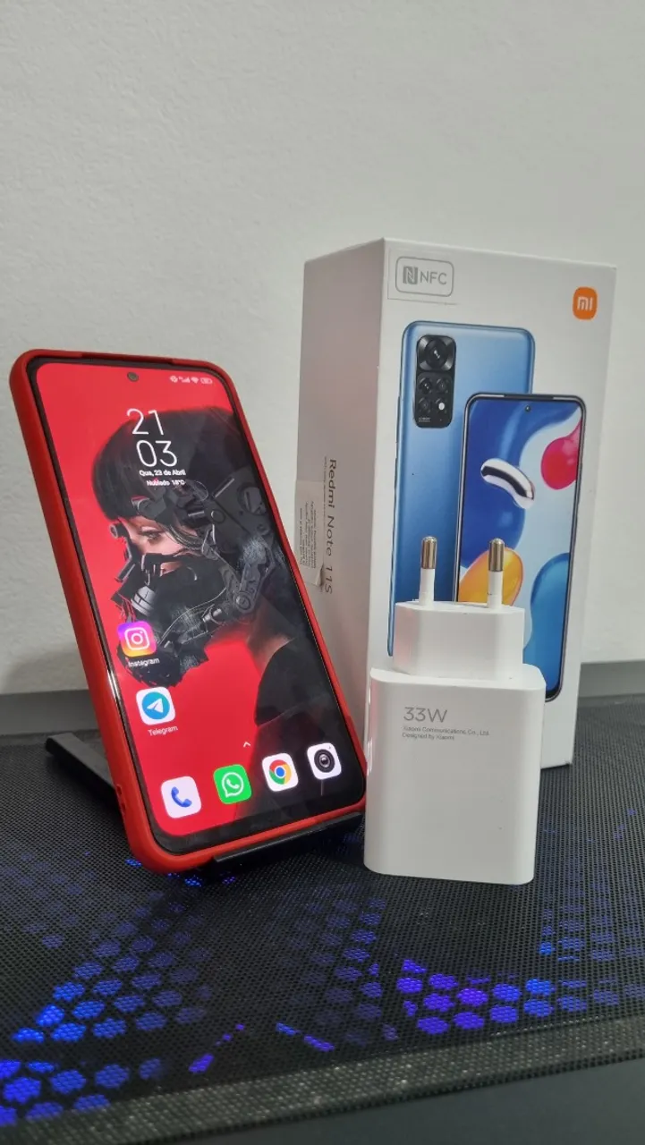 Redmi Note 11S 128GB | 6GB RAM | NFC | 4G Global | Perfeito Estado | Com Caixa