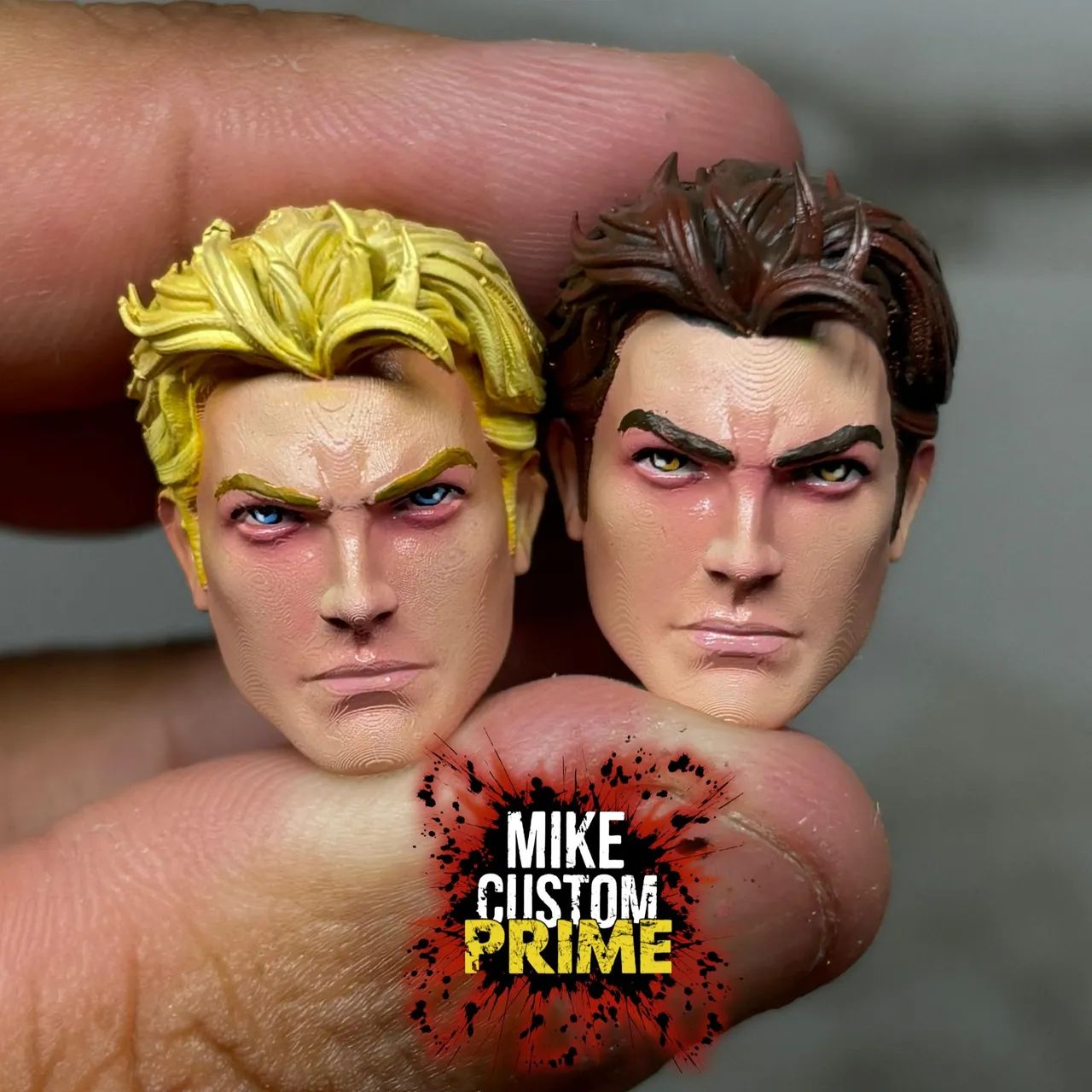 2 head custom peter parker e ben reilly padrão marvel legends - Hobbies ...