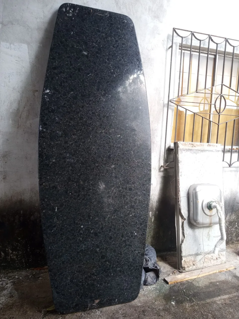 Tampo de granito preto