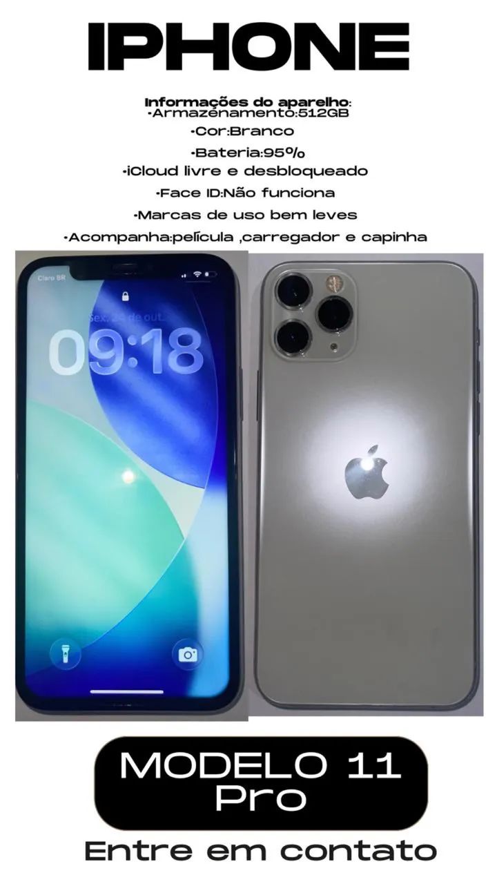 ほぼ新品♡iPhone 11 Pro 512 GB iPhone 11 Pro 512 GB cinza-espacial