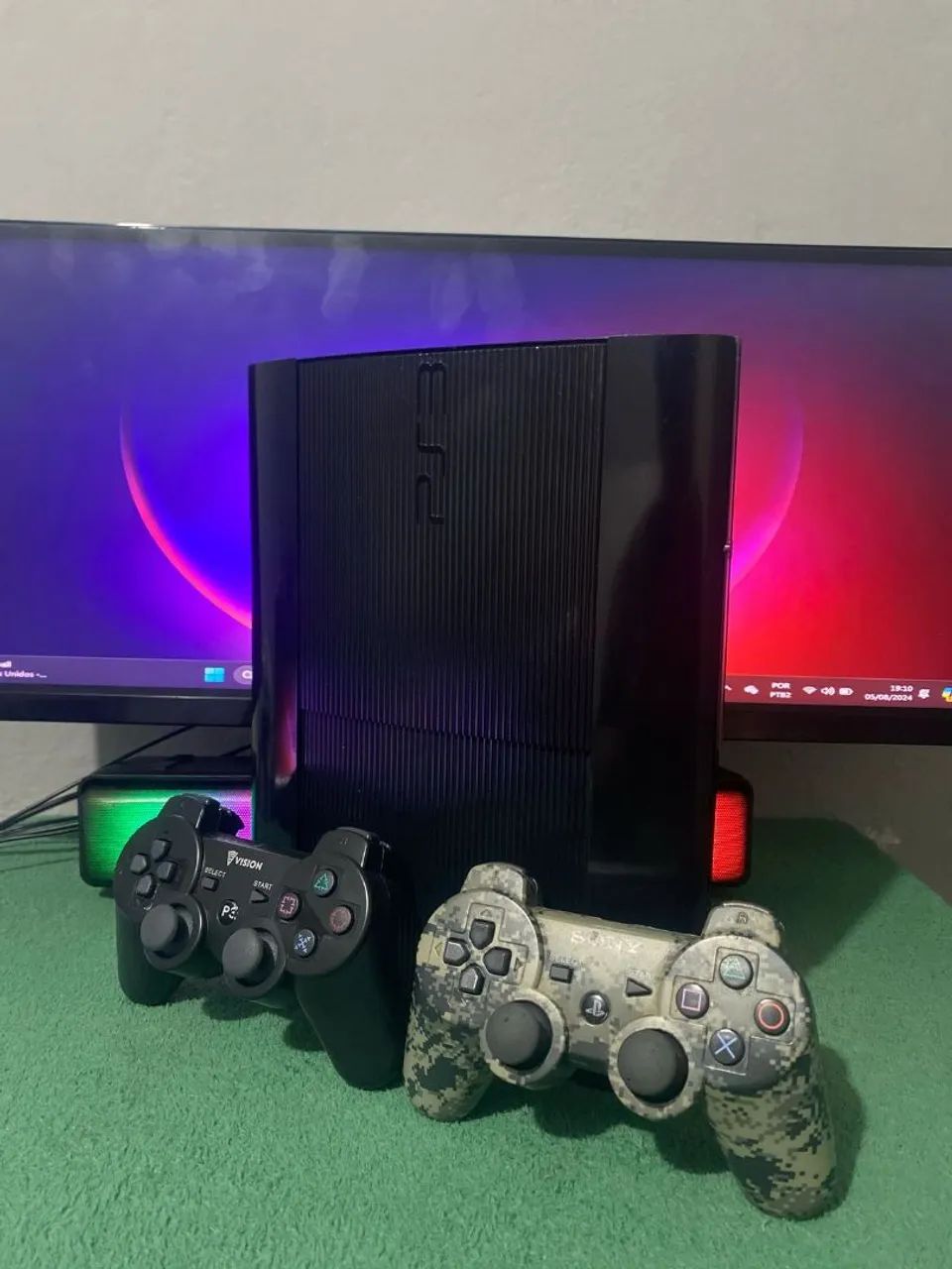 Playstation 3 com ate 30 mil jogos ( LEIA TODA DESCRIÇÃO