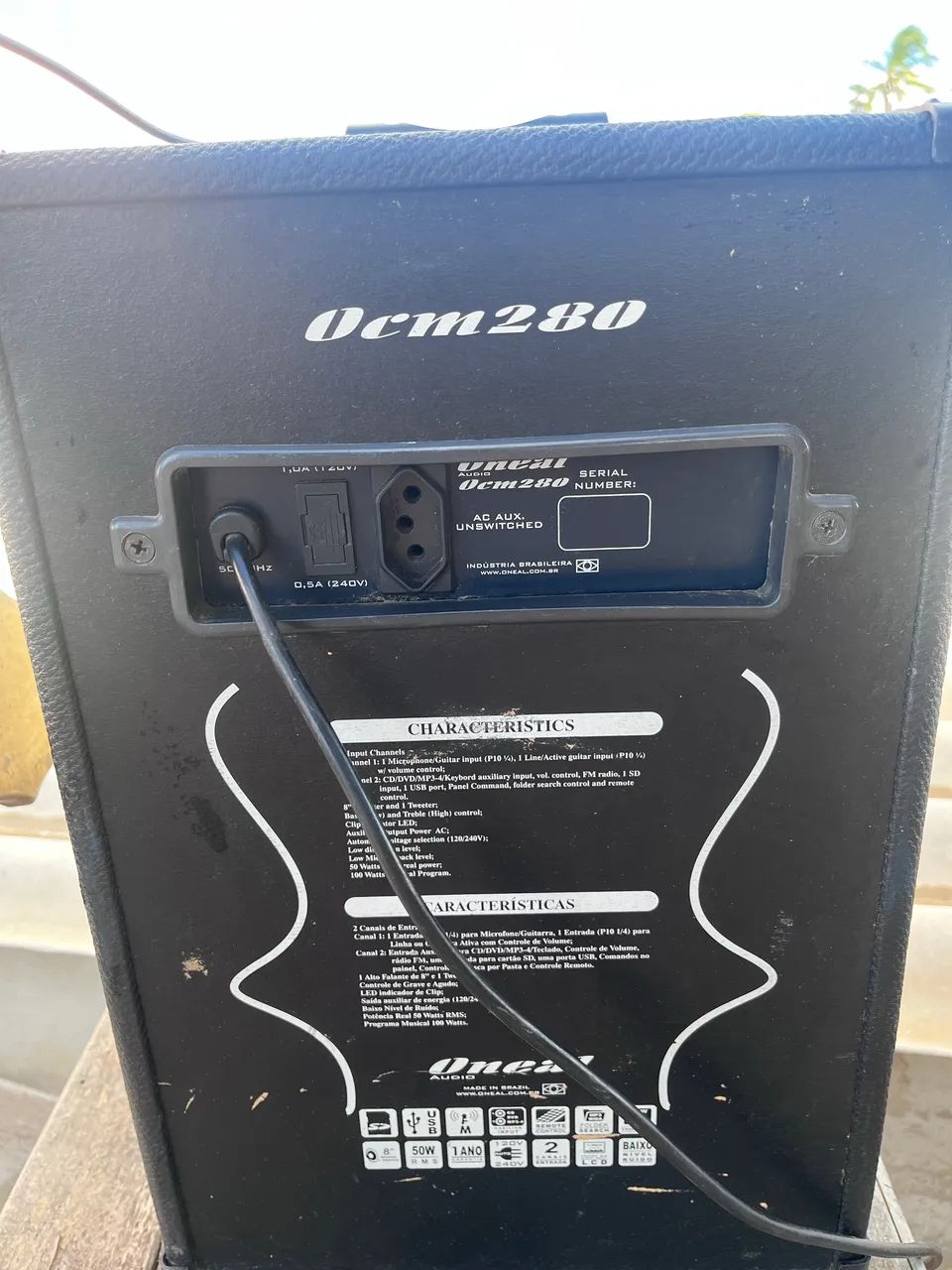 Caixa amplificada oneal 64297329844226121