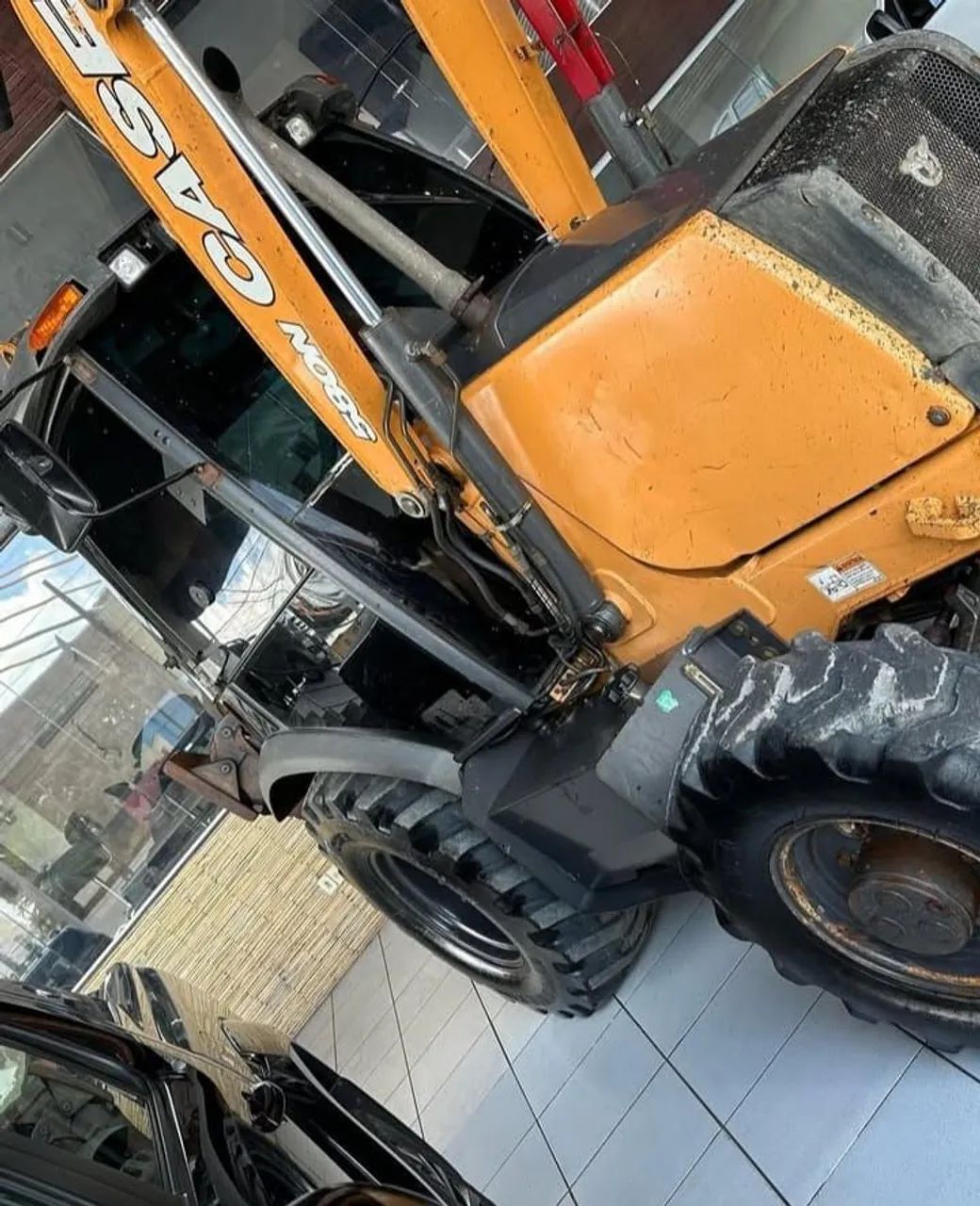 Retroescavadeira case 580n ano 2021 - Foto 4