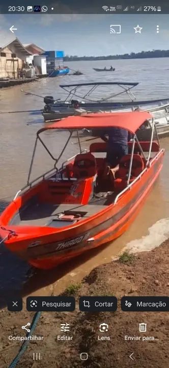 Lancha de fibra de vidro - Foto 4