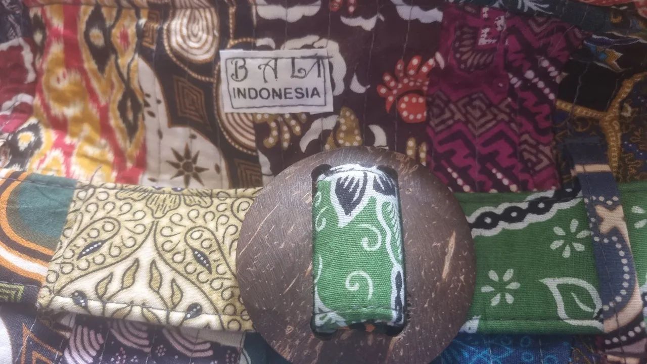 Bolsa de Ombro Bali - Patchwork