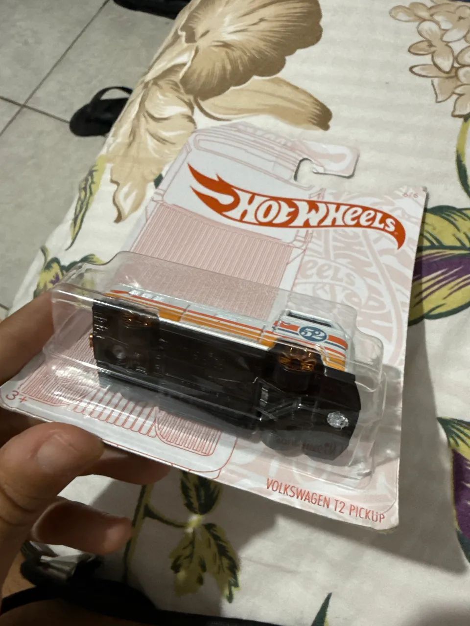 Hot wheels volkswagen t2 pickup laranjada - Foto 5