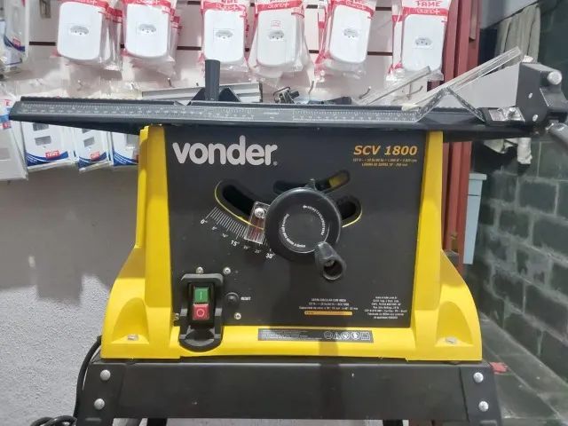 Serra Circular De Bancada 10 Pol 1800w Scv 1800 Vonder  - Foto 5