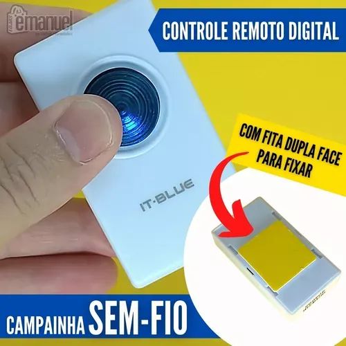 Campainha Sem fio Semi SD-171A 32 Toques Bivolt - Foto 2