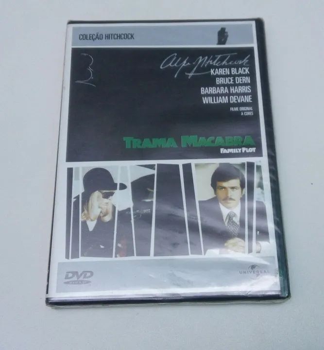 DVD - Trama Macabra - Coleção Hitchcock - Novo e  Lacrado  - Foto 2