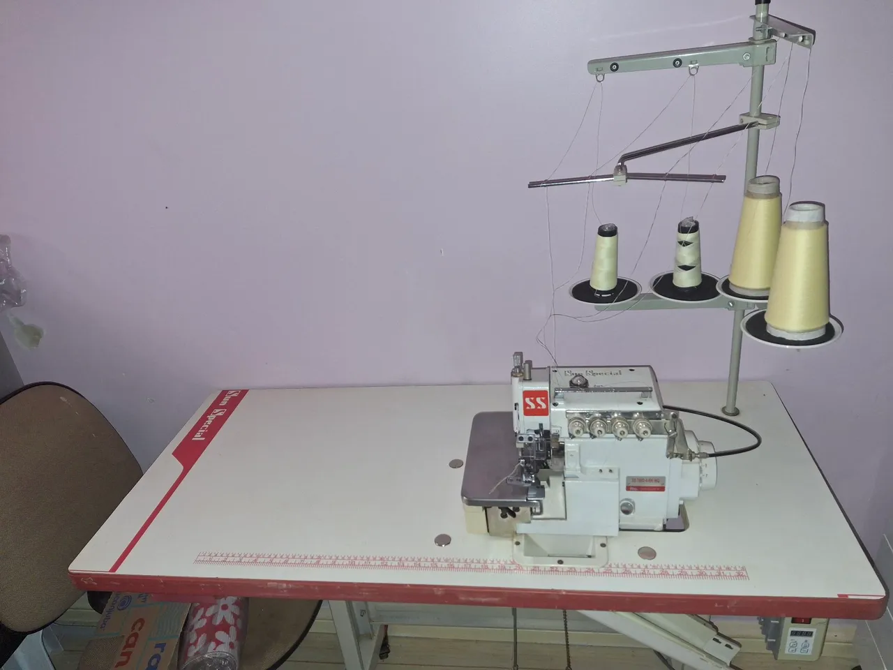 Máquina de Costura Overlock Industrial Shun Special