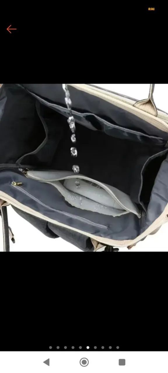 Mochila maternidade  - Foto 4
