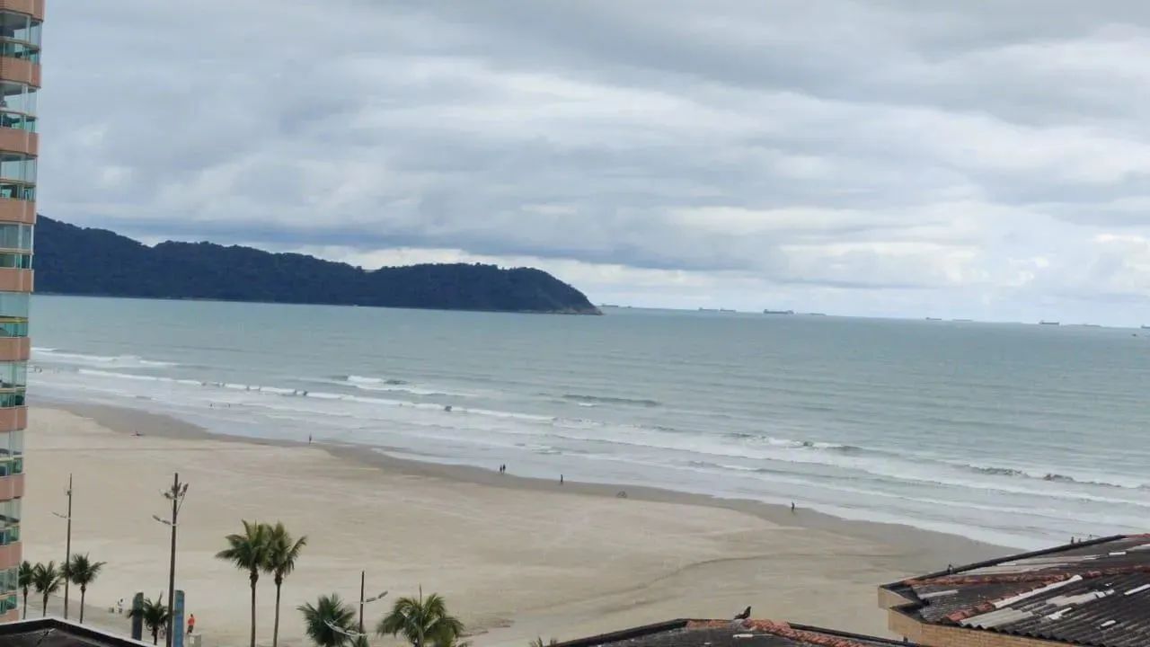 Apartamento para Venda em Praia Grande, Aviação, 2 dormitórios, 2 suítes, 1 banheiro, 2 va