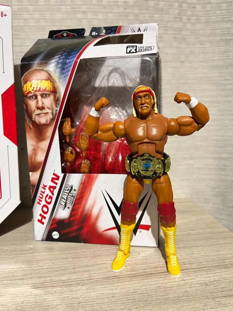 Figuras bonecos Hulk Hogan WWE Mattel  - Foto 2